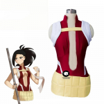 Boku no Hero Academia Minu kangelane Akadeemia Cosplay YAOYOROZU MOMO Cosplay Kost&uuml;&uuml;m R&otilde;ivad Aksessuaarid Kohandatud Kost&uuml;&uuml;m L-(Costume+Wig)