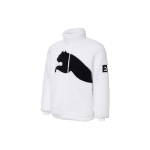 Puma Sherpa Contrast Suure Logoga Fliisist Soe Jakk Meeste &Uuml;ler&otilde;ivad Valge 848418-02 M