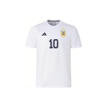 Adidas Messi Ei. 10 Argentiina Kolme T&auml;he Piiratud V&auml;ljaande T-s&auml;rk Meeste Topid Valge IW3614 XXS