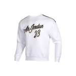 Air Jordan 23 Remastered Fliisist &Uuml;mmarguse Kaelusega Pusad Meeste Pealiskatted Valge CT6283-100 L