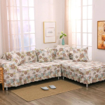 Diivanikate Nahas&otilde;bralik Pehme Hingav T&auml;ielikult Kattev Nelja Hooaja Universaalne Libisemiskindel Diivanikate 120*170cm beige