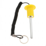 Kaal Stack Pin Masina tarvikud Laadimine Fitnessivarustus Universaalne Yellow 8x80mm