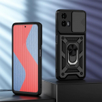 KEYSION P&otilde;rutuskindel &uuml;mbris Motorola MOTO G34 5G G24 G04 liugkaamera objektiivi kaitser&otilde;nga aluse telefoni kate jaoks MOTO G42 G34 5G jaoks for MOTO G24