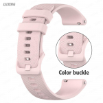 Kellarihm 18 20 22mm silikoonrihm Garmin Huawei k&auml;ekellale GT4 41mm /GT3 Pro 43mm /GT3 42mm nutikell Naiste t&uuml;drukute rihmad K&auml;ev&otilde;ru samsung kell 6 Universal 18mm width