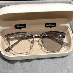 Moodsad fotokroomprillid Meeste Naiste Liiga suur l&uuml;hin&auml;gelikkus prillid V&auml;listingimustes V&auml;rvimuutvad L&uuml;hin&auml;gemisprillid Dioptrid -4.5