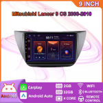 2DIN Android Carplay Autoraadio Mitsubishi Lancer 9 CS 2000-2010 jaoks Multimeedia Video M&auml;ngija GPS Navigatsioon WIFI Stereo 4+64GB 2+32GB