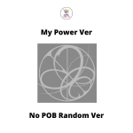 Valige POB My Power Ver AESPA The 1st Album Armageddon No POB Random Ver