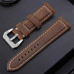Ehtsast nahast rihmad Panerai kellatarvikute jaoks Meeste rihm 20 mm 22 mm 24 mm 26 mm kellarihmad veisenahast asendusk&auml;ev&otilde;ru 24mm