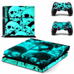 PS4 kleebised Play Station 4 nahakleebiste kleebiste kate PlayStation 4 PS4 konsooli ja kontrolleri katted, vin&uuml;&uuml;l One Size