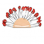 India pealiku stiiliga m&uuml;ts, sulgedest peakate T&auml;nup&uuml;ha karnevali cosplay rekvisiidid