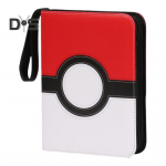 M&auml;ngukaartide kollektsiooni raamat 4 taskut Mahutab 400 kaarti 50 eemaldatava varrukaga lukuga suletav kaardik&ouml;itja Kauplemiskaardi hoidik M&auml;ngukaardi &uuml;mbrisraamat B