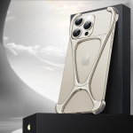 Tsingisulami Metallist Telefoni&uuml;mbris iPhone 14 13 15 Pro Max jaoks Raamita Soojuse Hajutamise Kest P&otilde;rutuskindel Kaitseraud Kukkumisvastane Kate Funda For iPhone 13 hall