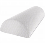 Comfort Bolster padi jalgadele selja ja pea m&auml;luvahust puuvillast kattega nimme tugipadi poolrullpadjale 40X20X10