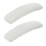 1 paari kontoritooli-k&auml;e kate Tolmukindel veniv, plekikindel spandex veniv arvutitooli k&auml;e kate 1 Pair valge