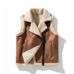 Talvine meeste mantel Meeste avar ja minimalistlikus stiilis &uuml;hev&auml;rviline seisva kraega vest M must