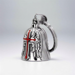 1 tk mootorrattaga s&otilde;itev Lucky Bell roostevabast terasest retro punk mootorratas punane