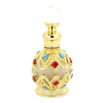 15 ml Vintage aroomiteraapia eeterliku &otilde;li parf&uuml;&uuml;mi t&uuml;hja pudeli konteineri kingitus kuldne