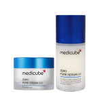 Medicube Nullpooride komplekt 2.0 2 tk (Seerum 2.0 + kreem) blue