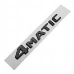 ABS Auto Tagumine Pagasiruumi M&auml;rk Tiiva Embleem Kleebis 4 MATIC Logo Kleebis W212 W204 W205 W203 W212 CLK GLA GLK SLK E350 G63 must