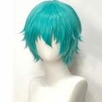 Love War Hatsune Anime Comic Con Meeste versioon Vocaloid Vesi Blue Cos Parukas Mikuo Sword Flurry Terve parukas 24cm merelaine