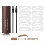 Lazy Eye Brow Powder Juuksepiiripuuder N&auml;o parandamine Shadow Powder Seal Kulmupuuder Lihtne kasutada Kulmupliiatsiga meigit&ouml;&ouml;riist 01#