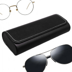 Eyeglasses Box Eyewear Display Lightweight Storage Organizer Easy to Clean Multiuse PU Leather kohv