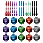 Noolem&auml;ngu tarvikute komplektid 2BA Keerme viskamine Sobivad noolevarred Keskmise noolem&auml;ngu varred Alumiiniumist noolevarred noolem&auml;ngud