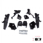 BHL569 Esitulede Hoidiku Kinnitus Parandusklamber Keelade Komplekt Vasak Parem Pool Renault Clio MK5 B7 BF 2019-Edasi jaoks 260E70544R 260E69870R