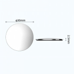 Universaalne nutitelefoni selfie-vlogi peegel iPhone'i jaoks Samsungi fotovideo-selfie-vlogi tarvikud kaasaskantav peegli v&otilde;imendus Self Tz08