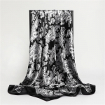 90 * 90 cm uus siidist sall naiste kevadsuvine dekoratiivne sall p&auml;ikesekaitsega reisisall S&uuml;gis- ja talvesall &otilde;huke v&auml;ljaanne 90*90cm