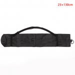 1 tk 70-130 cm statiivikott, n&ouml;&ouml;riga kandekott mikrofoni statiivialuse kandmiseks 23&times;130cm