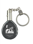 Parson Russell Terrier - pendant with a photo of a dog, crystal key ring in a gift box, a unique gift by Art-Dog