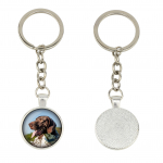 English Pointer - keychain in a box, own photo, keychain pendant from Art-Dog brand