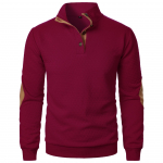 Meeste p&uuml;stkrae S&uuml;gisene talisport Pullover pikkade varrukatega mood vabaaja dressipluusid Yasheng S must