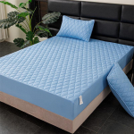 Tepitud veekindla madratsi ja padjap&uuml;&uuml;ri komplekt &ndash; 3-osaline kodutekstiilist voodikate ja kaitse One Pillowcase