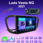 2 DIN Android Carplay Autoraadio Lada Vesta NG 2023 jaoks Multimeediapleier Pea&uuml;ksus Stereo GPS-navigatsioon BT WIFI 2+32GB 1+16GB,A