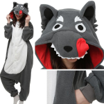 Shark Pijama Winter Warn Animal Cosplay polaarfliisist kigurumi Onesie pidžaamad meestele ja naistele s&uuml;gisene XL hall v&auml;rv