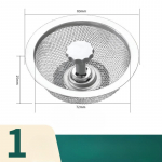 1 tk, pistikuga valamufilter, uuendage oma k&ouml;&ouml;givalamut roostevabast terasest veefiltriga 1PC valge