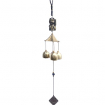 Dekoratiivne tuulekellaga Fortune Cat deformatsioonivastane kerge ukseripatskell koju