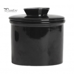 Prantsuse keraamiline v&otilde;ipurk suletud kaanega, &uuml;hev&auml;rvilise disainiga Vastupidav v&otilde;ihoidja k&ouml;&ouml;gi jaoks m&otilde;eldud multifunktsionaalne purk moosip&auml;hklite jaoks ts&uuml;aan