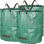 Sacs &agrave; d&eacute;chets de jardin - A184 - Lot de 3 - 272 liitrit - Mittel&auml;bilaskev - Uuesti kasutatav