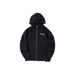 Li Ning Logotr&uuml;kiga N&ouml;&ouml;riga Kapuutsiga Pikkade Varrukatega Jakk Meeste jakid Must AWDS807-1 S