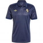 Adidas Originals SS24 24/25 Kolmas s&auml;rk Juventus Series Vabaaja spordis&auml;rk T&auml;htedega L&uuml;hikeste varrukatega Jalgpallis&auml;rk Meeste &uuml;laosad Legendaarne-Tindiv&auml;rv IY5244 4XL