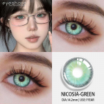 EYESHARE New Fashion Colored Contact Lenses Pink Coffee Lenses Cyan Beauty Lenses Brown Gray Lenses Color Makeup Green Lenses 1 Pair
