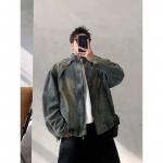 Kevadine Retro Pesemise Disainiga P&uuml;stkraega Denim Jakk Trendikas Br&auml;nd M