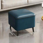 Taburet Kodu Kerge Luksus Madalad Taburetid Ukseava Kingad Vahetus Taburetid Ruudutaburet Elutoa Diivan K&uuml;lgpink Nahast Ottomani Pouf