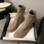 Naiste saapad Pikkade s&auml;&auml;rega kingad naistele Platvormjalatsid Elastne Talvine P&otilde;lvini S&auml;&auml;rega 2024 Uudis Kevad S&uuml;gis &Scaron;ikk ja Elegantne 38