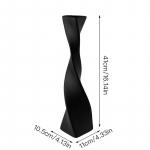 Minimalistlik kunstivaas keraamiline h&uuml;dropooniline vaas lilleseade Kodukaunistus T&ouml;&ouml;laua kaunistused Aiakaunistus valge