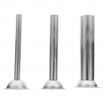 3 tk vorstit&auml;ite torude komplekt roostevabast terasest liha t&auml;iteainega toiduvorsti t&auml;itmise t&ouml;&ouml;riistad (Suurus 5) vorsti t&auml;itetoru 5.7x5.7x15.5cm