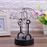 Langevarjusektori Perpetual Motion lauakaunistus Newton Pendulum Metal Chaos Swing Loov teadusinstrument Kodu k&auml;sit&ouml;&ouml;